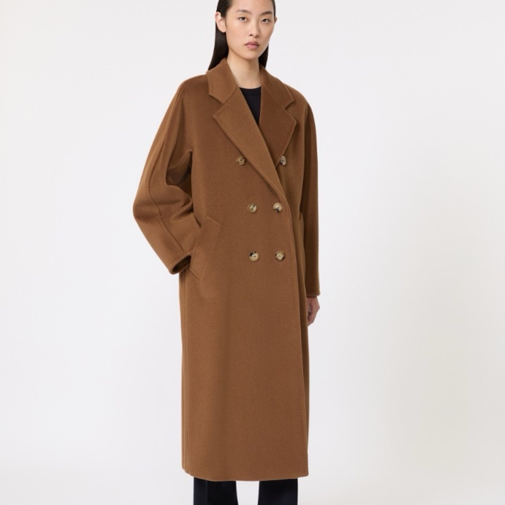 NWT Maxmara Tobacco Iconic Double-Breasted Coat